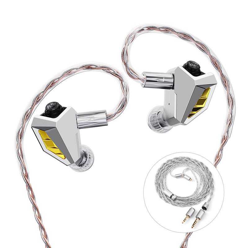 Omega 10 Driver All Balanced Armature Flagship Hifi Wired IEM