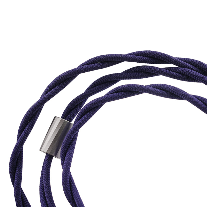 RHYMING DUST Silver-Plated Single-Crystal Copper Earphone Cable