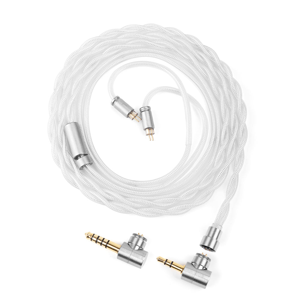 STRING Monocrystalline Copper Silver-Plated Hybrid Earphone Cable