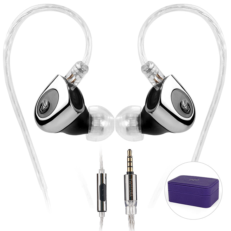 D-MAJOR Detachable Cable Dynamic Driver Hifi Wired Earphones