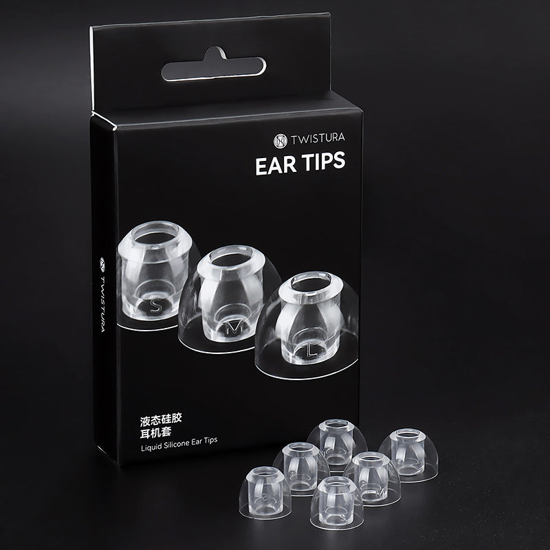 STARS Liquid Silicone Ear Tips 3 Pairs S/M/L