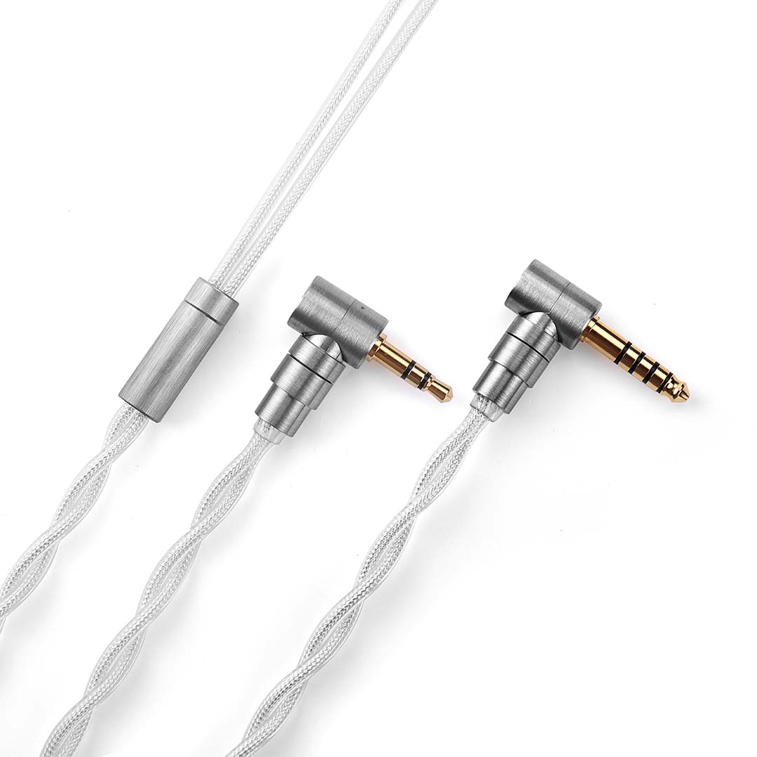 STRING Monocrystalline Copper Silver-Plated Hybrid Earphone Cable