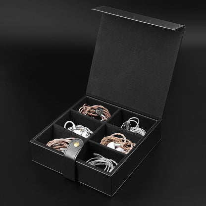 Pandora Versatile Digital Storage Removable Compartments Case for HIFI Earphones Cables and Audio Accessories
