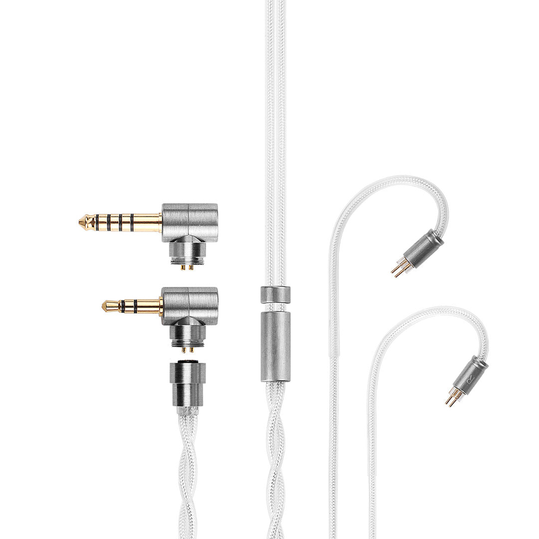 STRING Monocrystalline Copper Silver-Plated Hybrid Earphone Cable