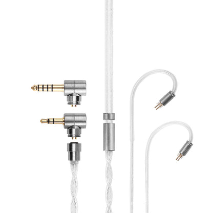 STRING Monocrystalline Copper Silver-Plated Hybrid Earphone Cable