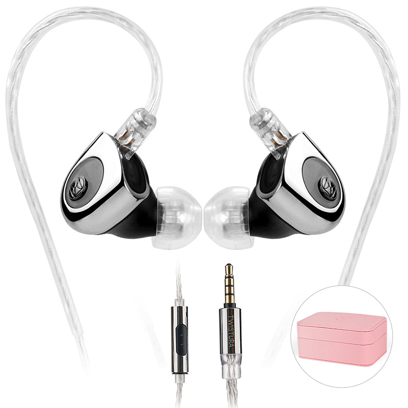 D-MAJOR Detachable Cable Dynamic Driver Hifi Wired Earphones