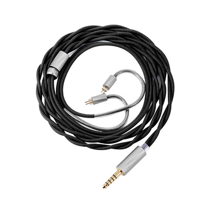 RHYMING DUST Silver-Plated Single-Crystal Copper Earphone Cable